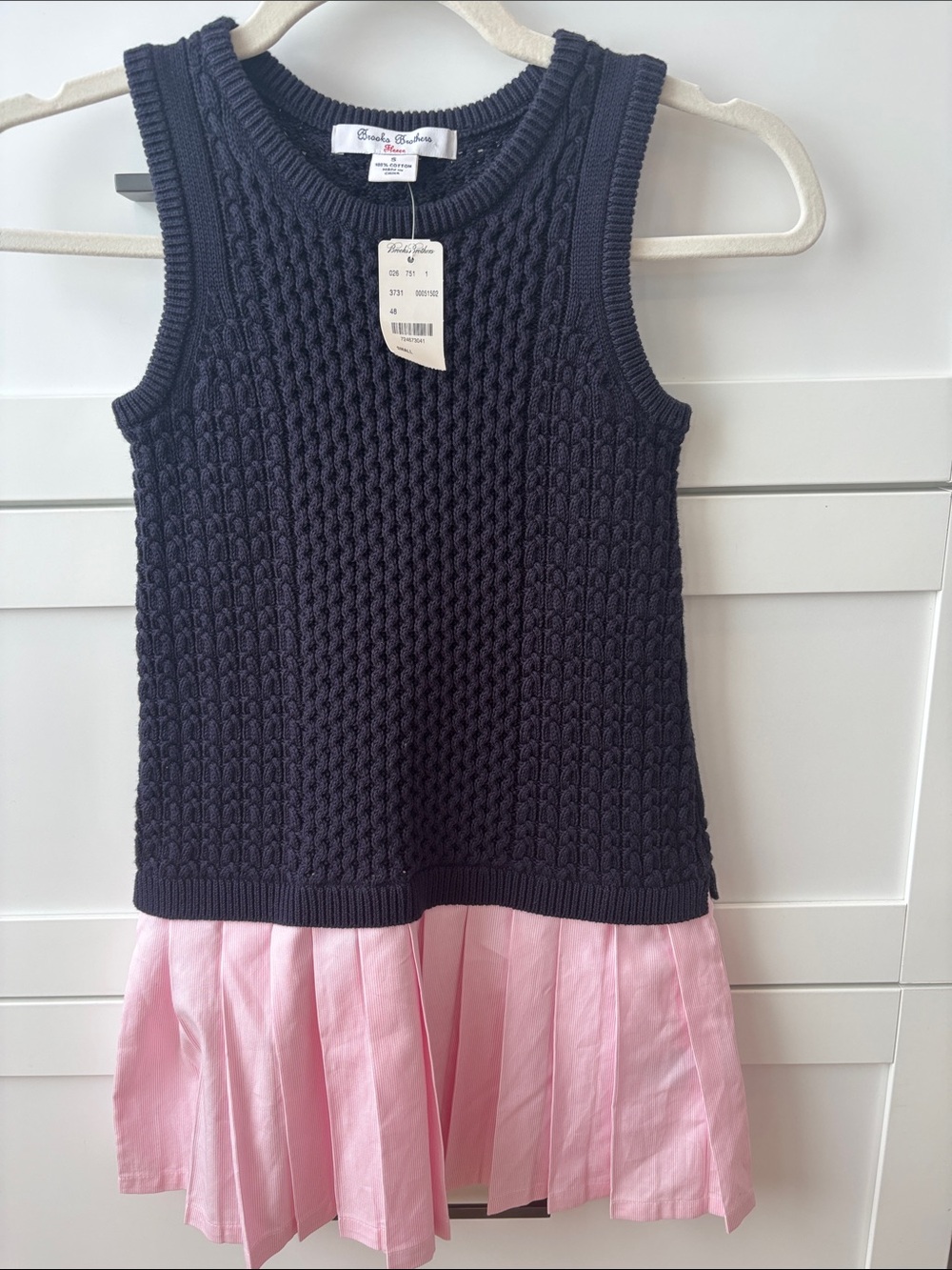 NWT Brooks Brothers Girls dress 4-5T